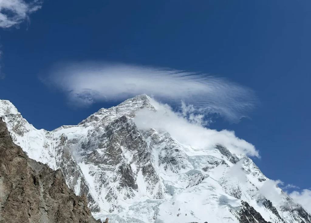 Vinayak Malla guiding and rope fixing on K2 2025 expedition.